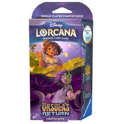 Disney Lorcana TCG: Ursula's Return Starter Deck - Amber/Amethyst