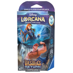 Disney Lorcana TCG: Ursula's Return Starter Deck - Sapphire/Steel