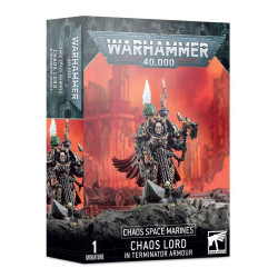 Games Workshop Warhammer 40k: Chaos SM: Chaos Lord in Terminator Armour 43-12