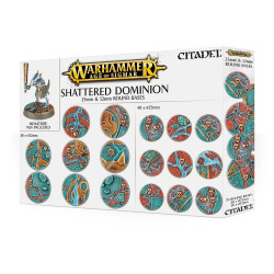 Games Workshop Citadel Shattered Dominion: 25 & 32mm Round Bases Warhammer 66-96