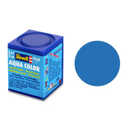 Revell Matt Blue (RAL 5000) Aqua Colour Acrylic - 18ml Model Paint No.56