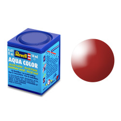 Revell Gloss Fiery Red (RAL 3000) Aqua Colour Acrylic18ml Model Paint No.31