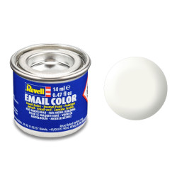 Revell Silk White (RAL 9010) Email Colour Enamel - 14ml Model Paint No.301