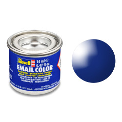 Revell Gloss Ultramarine-Blue(RAL 5002)Email Colour 14ml Model Paint No.51
