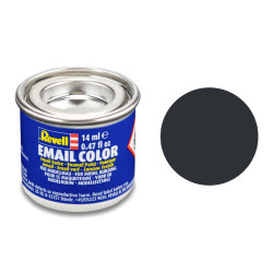 Revell Matt Anthracite Grey (RAL 7021) Email Colour 14ml Model Paint No.9