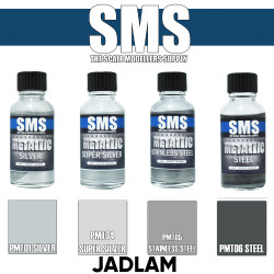 SMS Premium: Heavy Metals Colour Set - Acrylic Lacquer Air Paint Bundle