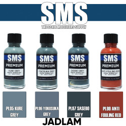 SMS Premium: Imperial Japanese Navy Colour Set Acrylic Lacquer Air Paint Bundle