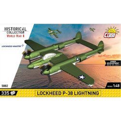 COBI 5882 Lockheed P-38 Lightning 1:48 Brick Model 335pcs