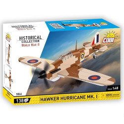 COBI 5866 Hawker Hurricane Mk.I HC:WWII 1:48 Brick Model 138pcs