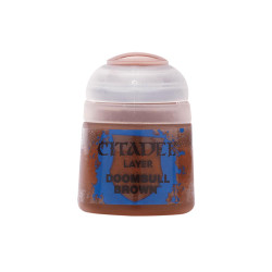 Games Workshop Citadel Layer Paint: Doombull Brown 12ml Warhammer 22-45