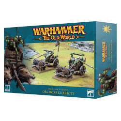 Games Workshop Warhammer The Old World Orc & Goblins: Orc Boar Chariots 09-07