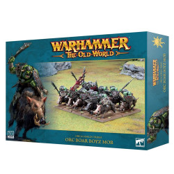 Games Workshop Warhammer The Old World Orc & Goblins: Orc Boar Boyz Mob 09-06
