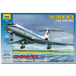 ZVEZDA 7007 Tupolev Tu-134b Military Model Kit 1:144