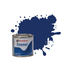 Humbrol 50ml Enamel Paint Tinlet - No 15 Midnight Blue Gloss Model Kit Paint