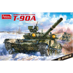 Amusing Hobby 35A050 T-90A With Full Interior Detail Tank 1:35 Model Kit