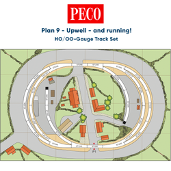 PECO Plan 9: Upwell - and running! - Complete HO/OO Gauge Track Pack