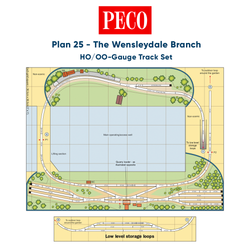 PECO Plan 25: The Wensleydale Branch - Complete HO/OO Gauge Track Pack