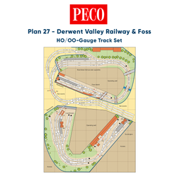 PECO Plan 27: Derwent Valley Railway & Foss - Complete HO/OO Gauge Track Pack