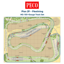 PECO Plan 29: Ffestiniog - Complete HO/OO Gauge Track Pack