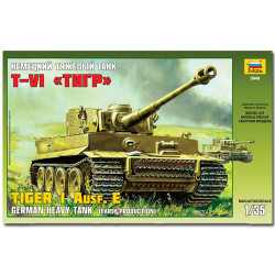 ZVEZDA 3646 Tiger 1 Tank Early (Kursk) Model Kit 1:35