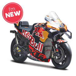 Maisto Motorbike 2023 Red Bull KTM Factory (#43 Miller) 1:18 Model M36393M