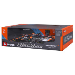 Bburago F1 McLaren F1 Lando Norris 4pk Highlights Set 1:43 Models B18-38096