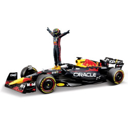 Bburago F1 Red Bull Racing RB19 2023 w/Figure Verstappen 1:24 Model B18-28036V