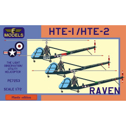 LF Models PE7253 HTE-1/HTE-2 Raven 1:72 Model Kit