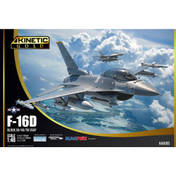 Kinetic Gold 48105 F-16D Block 30/40/50 USAF 1:48 Plastic Model Kit