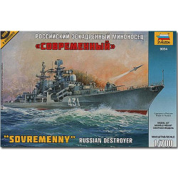 ZVEZDA 9054 1/700 Russian Destroyer Sovremenny Model Kit Ships 1:700