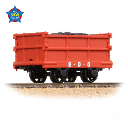 Bachmann Narrow Gauge NG7 73-030 Dinorwic Coal Wagon Red [WL]