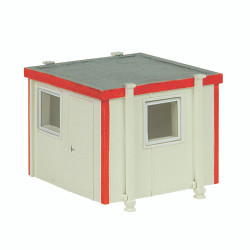 Scenecraft 44-1000R Small Portable Office - Red