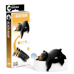 EUGY 3D Black Bear No.81 Model Craft Kit