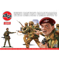 Airfix A02701V WWII British Paratroops 1:32 Plastic Model Kit