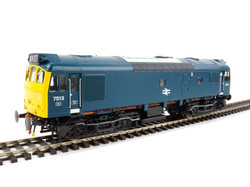 Heljan Class 25/3 7513 BR Blue OO Gauge Diesel Model Train HN2570