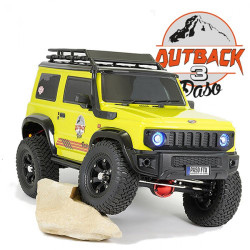 FTX Outback 3 Paso RC Car 1:10 RTR Trail Crawler Yellow