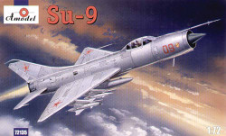 A-Model 72135 Sukhoi Su-9 with decals for USSR x 2 1:72 Aircraft Model Kit