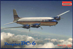 Roden 304 Douglas DC-6. 1:144 Aircraft Model Kit