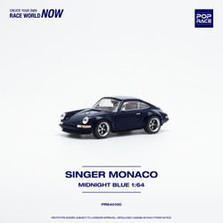 Pop Race Singer Monaco (Midnight Blue) 1:64 Diecast Model 640100