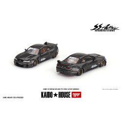 MiniGT Nissan Skyline GT-R (R33) Active Carbon R 1:64 Diecast Model KHMG116