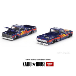 MiniGT Chevrolet Silverado KAIDO Works V2 1:64 Diecast Model KHMG099