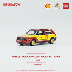 Pop Race Shell Volkswagen Golf GTI MkII 1:64 Diecast Model 640036