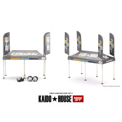 MiniGT KAIDO House GReddy Tent V1 1:64 Diecast Model Diorama KHMG101