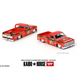 MiniGT Chevrolet Silverado Tamiya X Kaido House Clod Buster 1:64 Model KHMG130