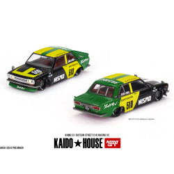 MiniGT KAIDO Datsun Street 510 Racing V2 1:64 Diecast Model KHMG131