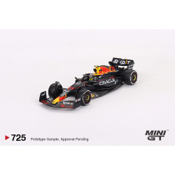 MiniGT Oracle Red Bull Racing RB19 #11 Perez 2023 F1 Saudi GP 1:64 Model 725-L