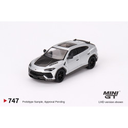 MiniGT Lamborghini Urus Performance Grigio Nimbus 1:64 Diecast Model 747-L