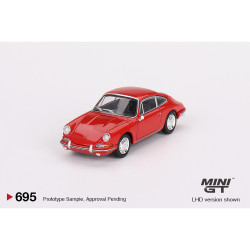 MiniGT Porsche 901 1963 Signal Red 1:64 Diecast Model 695-L