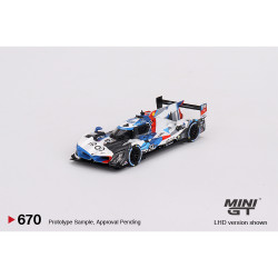 MiniGT BMW M Hybrid V8 GTP No.24 2023 IMSA Daytona 1:64 Diecast Model 670-L