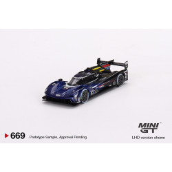 MiniGT Cadillac V-Series.R No.02 2023 IMSA Daytona 1:64 Diecast Model 669-L